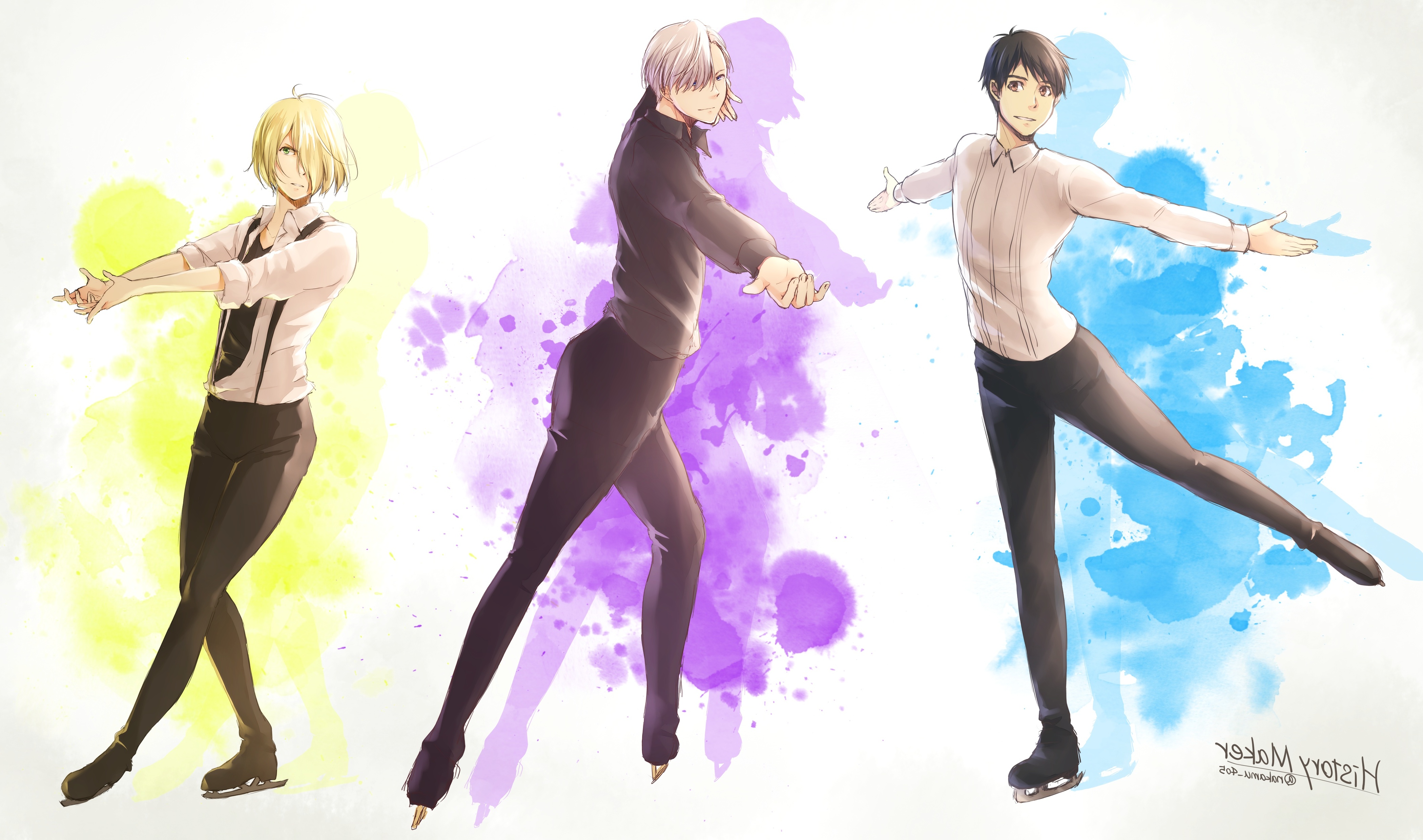 Detail Yuri On Ice Wallpaper Laptop Nomer 27