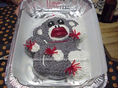 Detail Sock Monkey Cake Pan Nomer 12