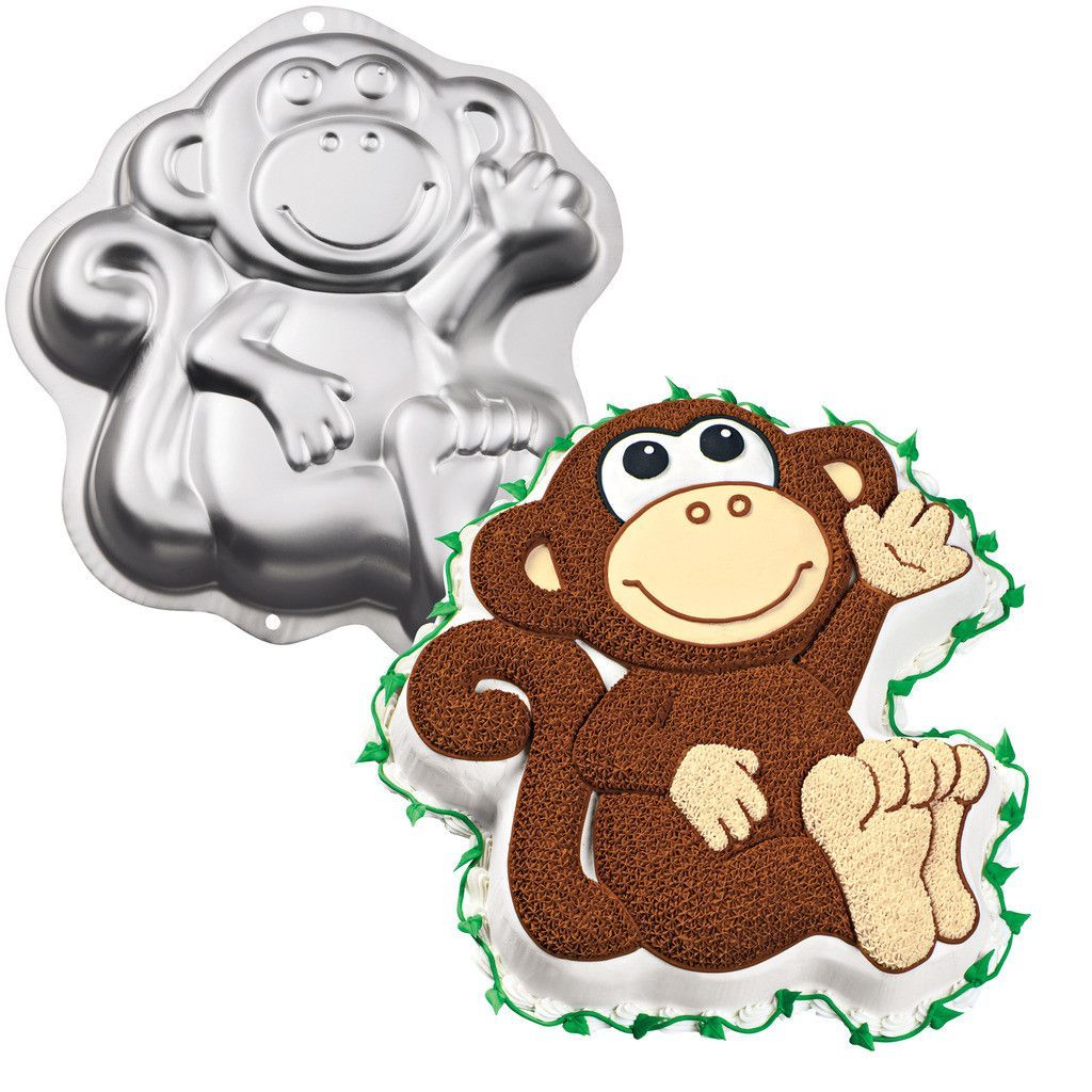 Detail Sock Monkey Cake Pan Nomer 3
