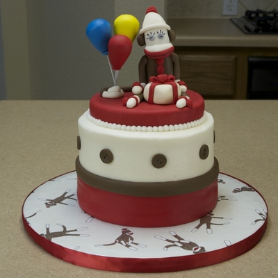 Detail Sock Monkey Cake Pan Nomer 28