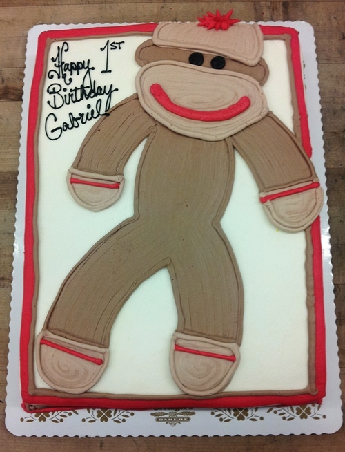 Detail Sock Monkey Cake Pan Nomer 30