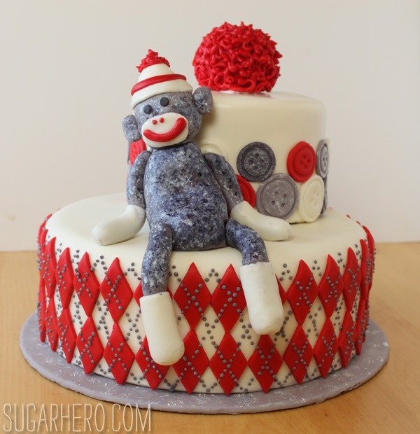 Detail Sock Monkey Cake Pan Nomer 8