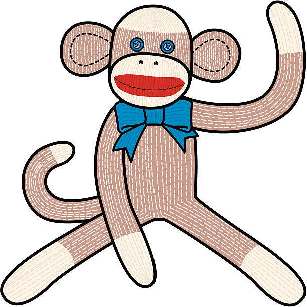 Detail Sock Monkey Clip Art Free Nomer 2