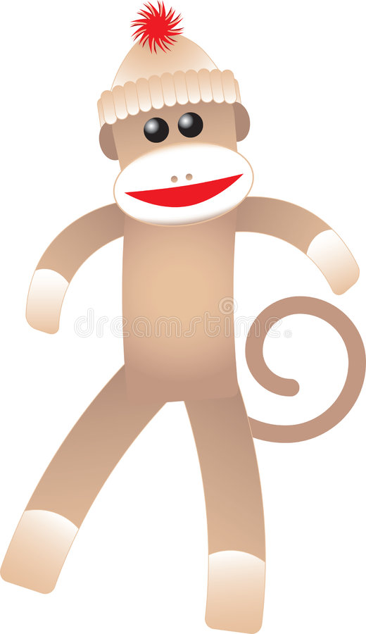 Detail Sock Monkey Clip Art Free Nomer 28