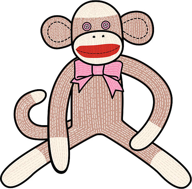 Detail Sock Monkey Clip Art Free Nomer 39