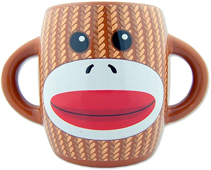 Sock Monkey Coffee Mug - KibrisPDR