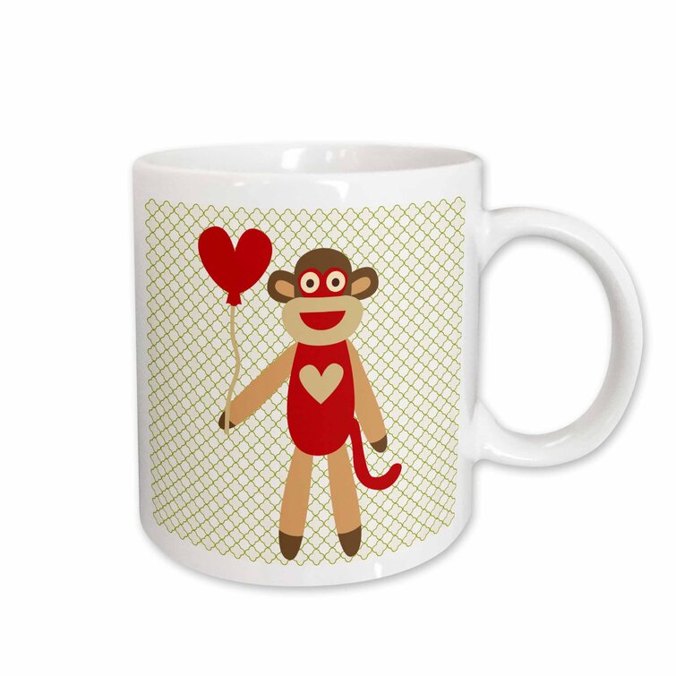 Detail Sock Monkey Coffee Mug Nomer 14