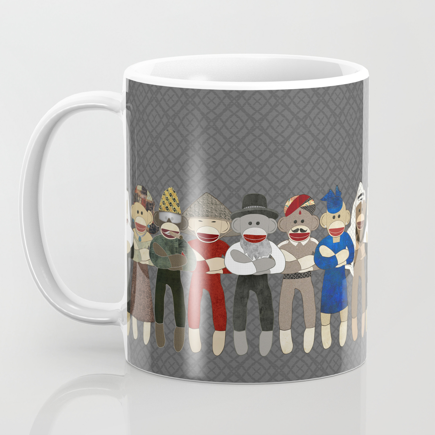 Detail Sock Monkey Coffee Mug Nomer 20