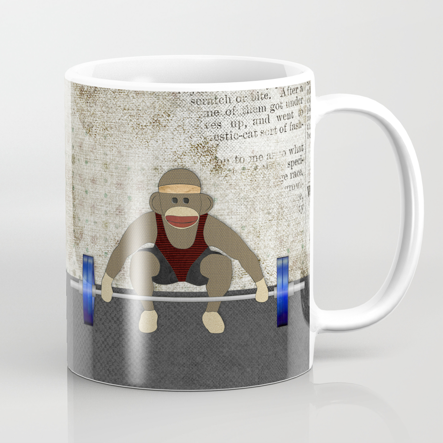 Detail Sock Monkey Coffee Mug Nomer 36