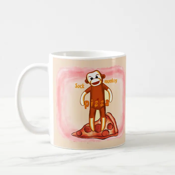 Detail Sock Monkey Coffee Mug Nomer 42