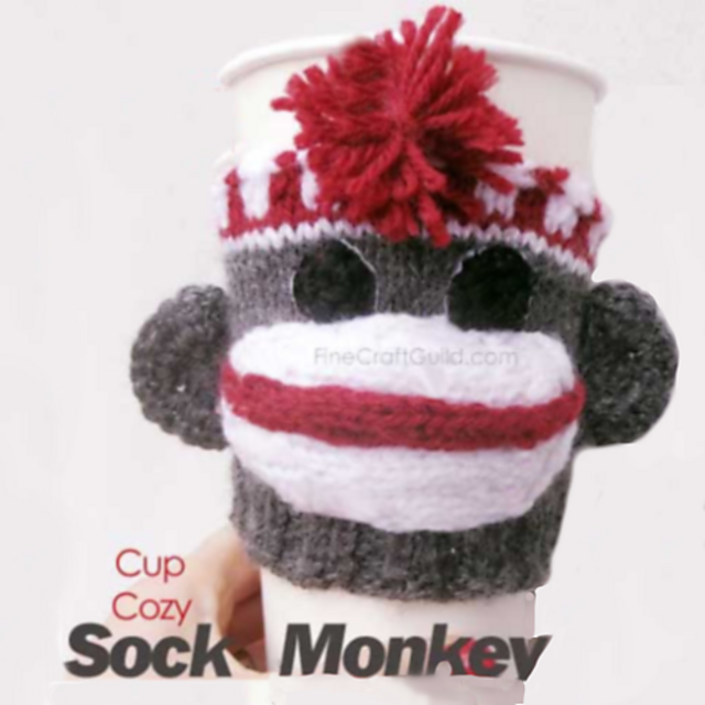 Detail Sock Monkey Coffee Mug Nomer 46