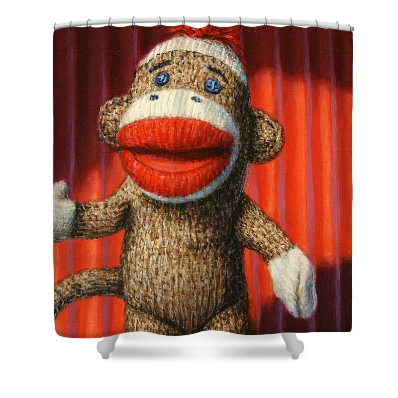 Sock Monkey Curtains - KibrisPDR