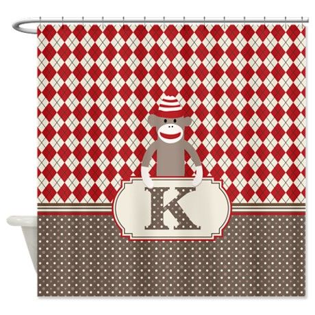 Detail Sock Monkey Curtains Nomer 32