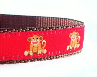 Detail Sock Monkey Dog Collar Nomer 10