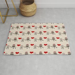 Detail Sock Monkey Rug Nomer 16