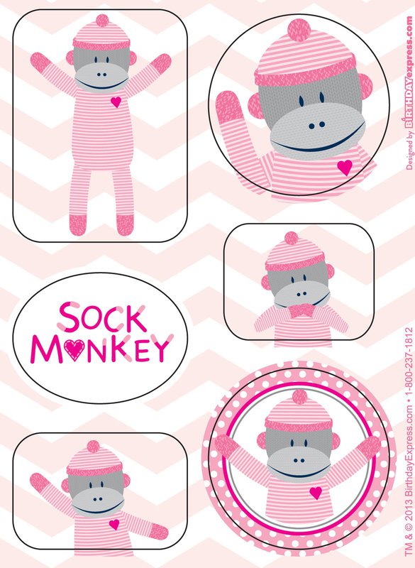 Detail Sock Monkey Stickers Nomer 20