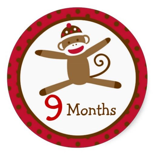 Detail Sock Monkey Stickers Nomer 7