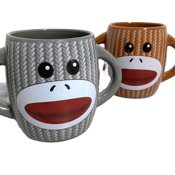 Detail Sock Monkey Travel Mug Nomer 11