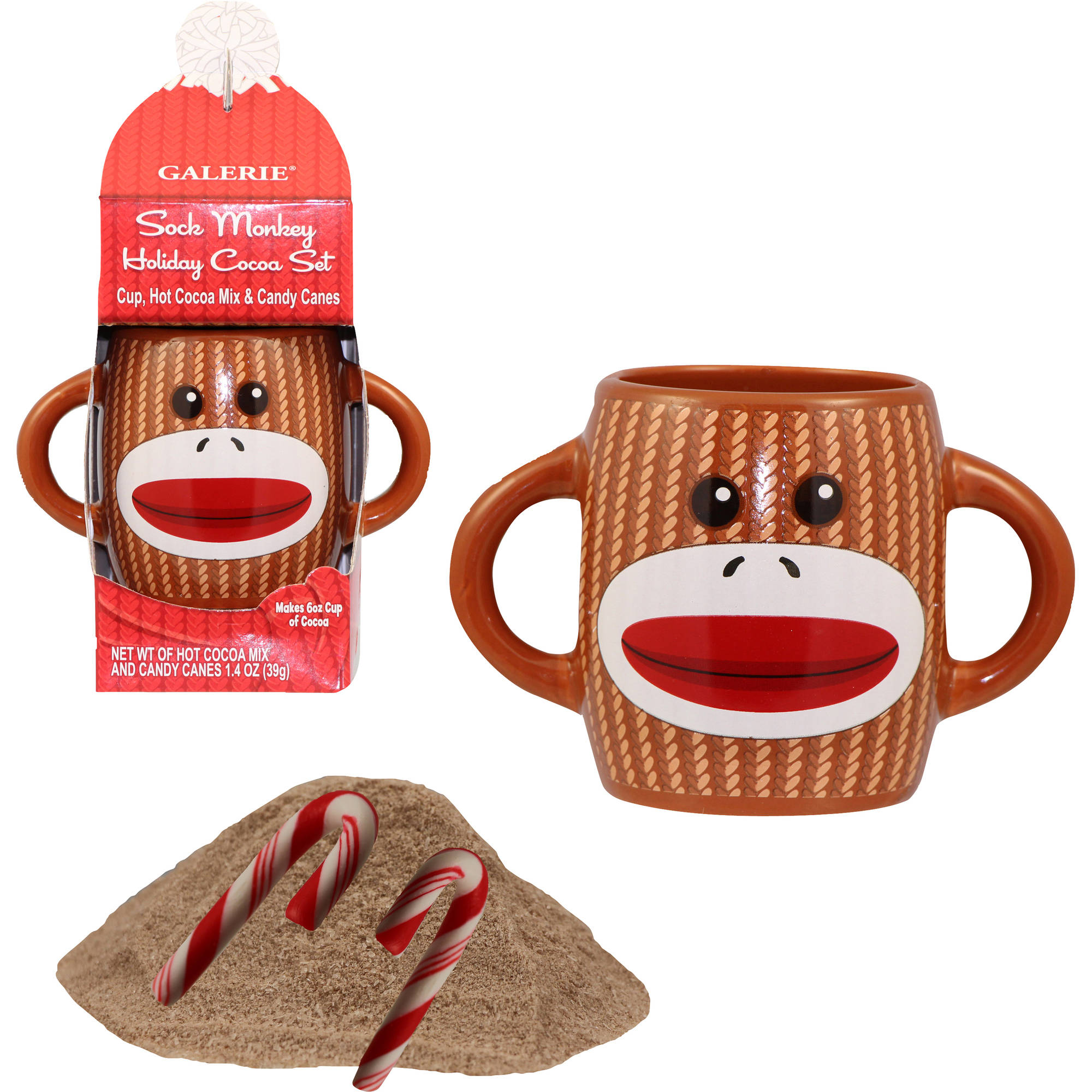 Detail Sock Monkey Travel Mug Nomer 3