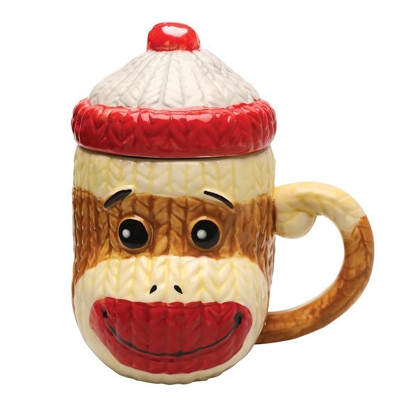 Detail Sock Monkey Travel Mug Nomer 21