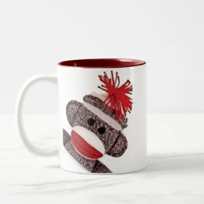 Detail Sock Monkey Travel Mug Nomer 24