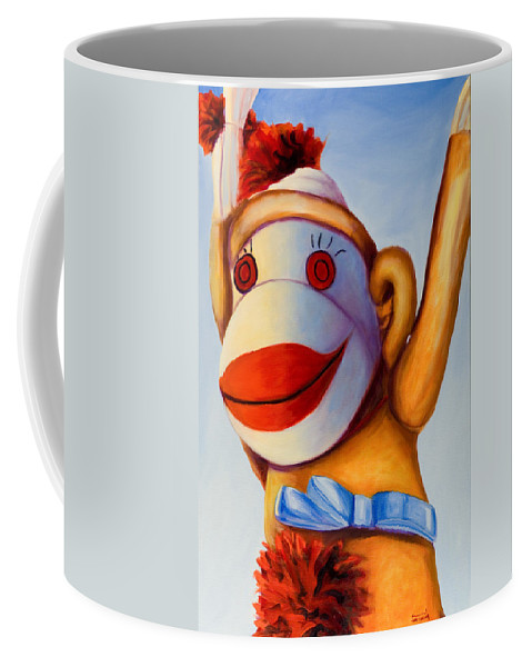 Detail Sock Monkey Travel Mug Nomer 25