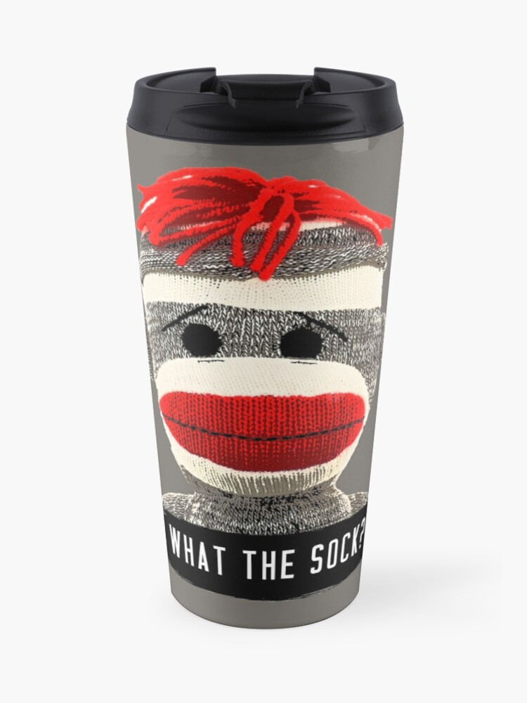 Detail Sock Monkey Travel Mug Nomer 35