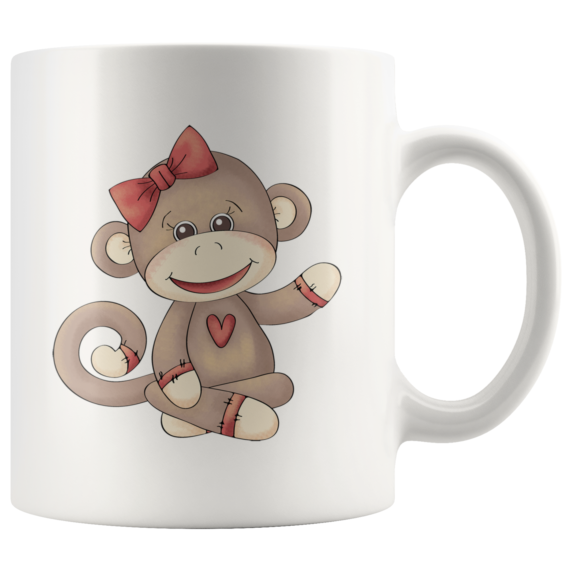 Detail Sock Monkey Travel Mug Nomer 38