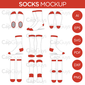 Detail Sock Template Png Nomer 42