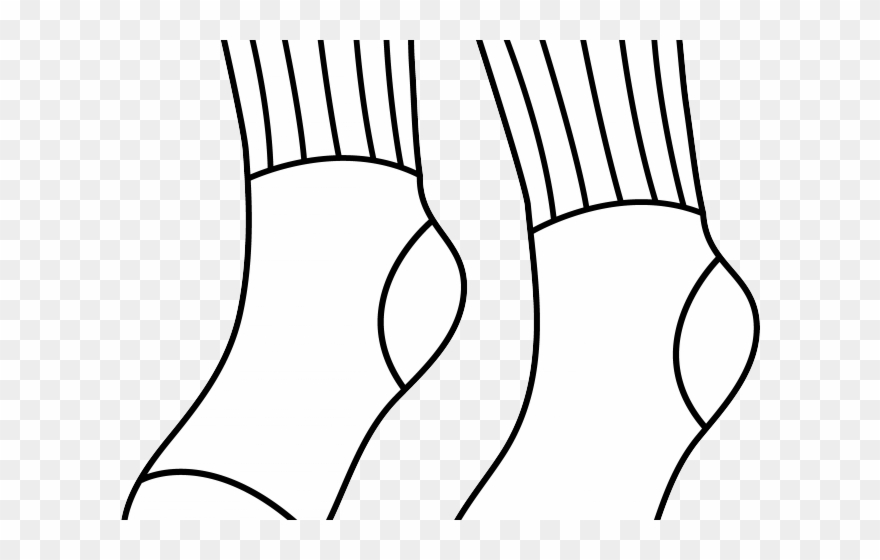 Detail Sock Template Png Nomer 8