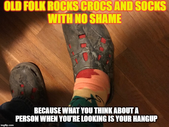 Detail Socks And Crocs Meme Nomer 6
