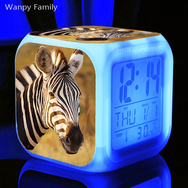 Detail Zebra Alarm Clock Nomer 5