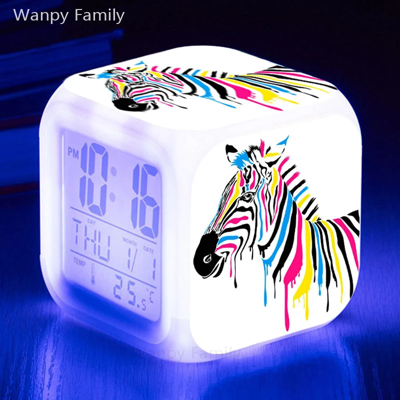 Detail Zebra Alarm Clock Nomer 6