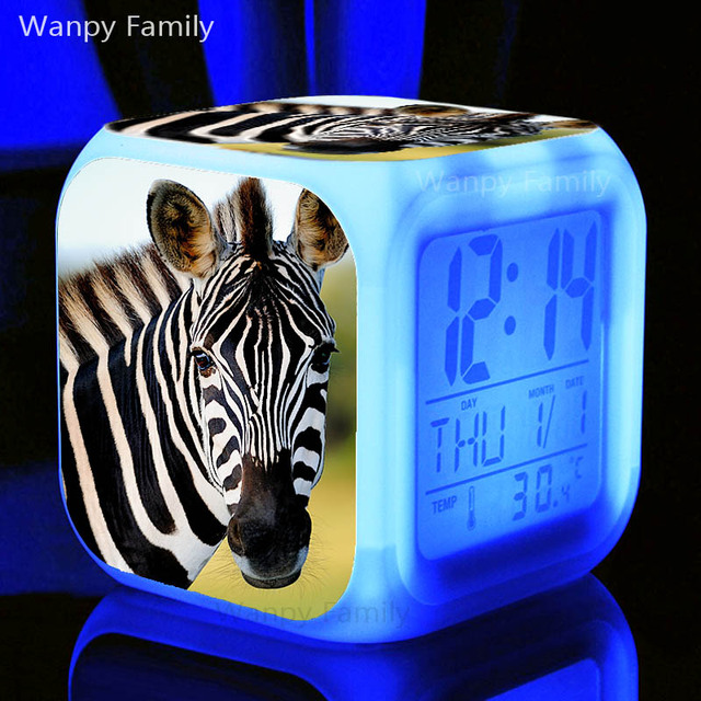 Detail Zebra Alarm Clock Nomer 9