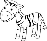 Detail Zebra Black And White Clipart Nomer 39