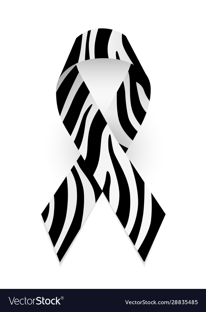 Detail Zebra Cancer Ribbon Nomer 11