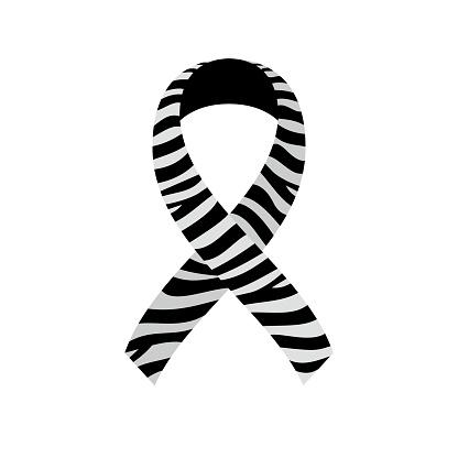 Detail Zebra Cancer Ribbon Nomer 12