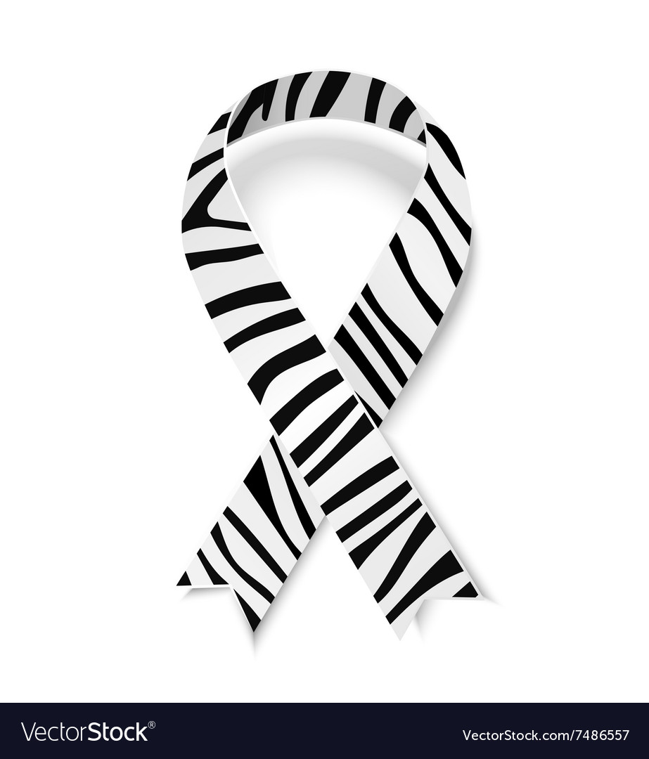 Detail Zebra Cancer Ribbon Nomer 42