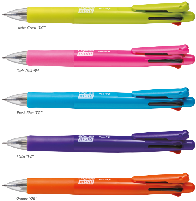 Detail Zebra Clip On Multi Pen Nomer 11