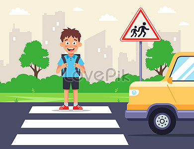 Detail Zebra Cross Kartun Nomer 3