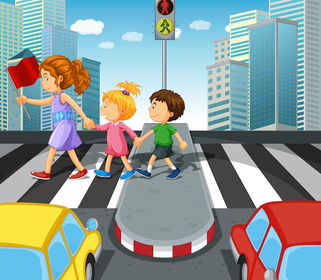 Detail Zebra Cross Kartun Nomer 22