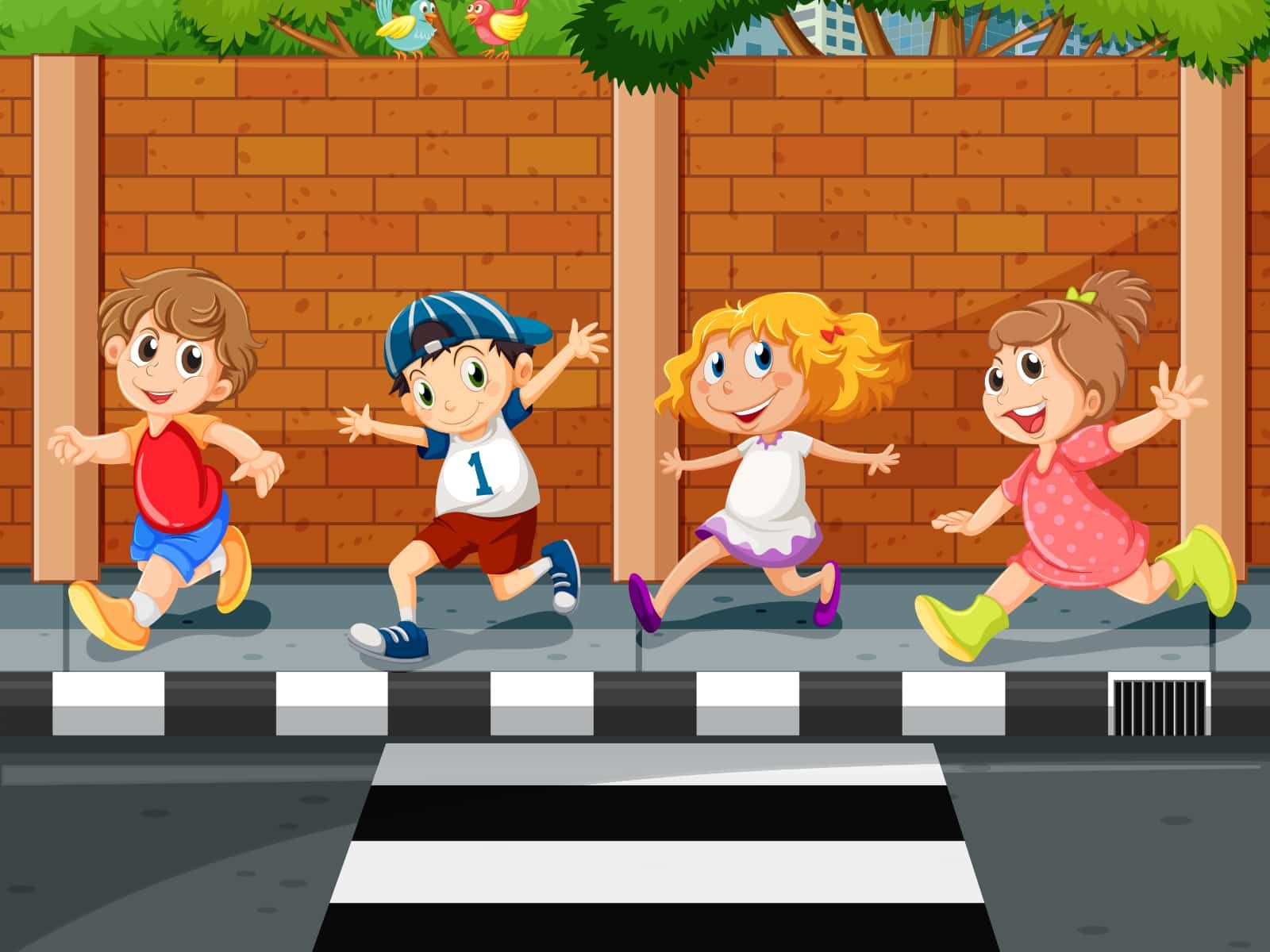 Detail Zebra Cross Kartun Nomer 39