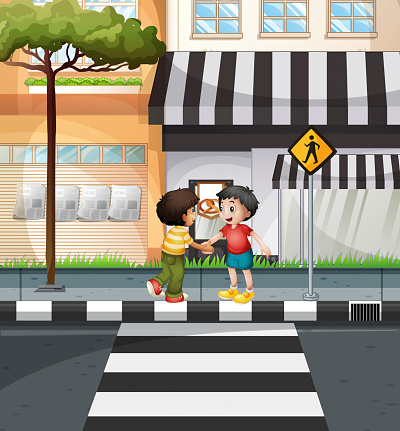 Detail Zebra Cross Kartun Nomer 53