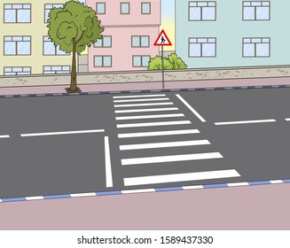 Detail Zebra Cross Kartun Nomer 54