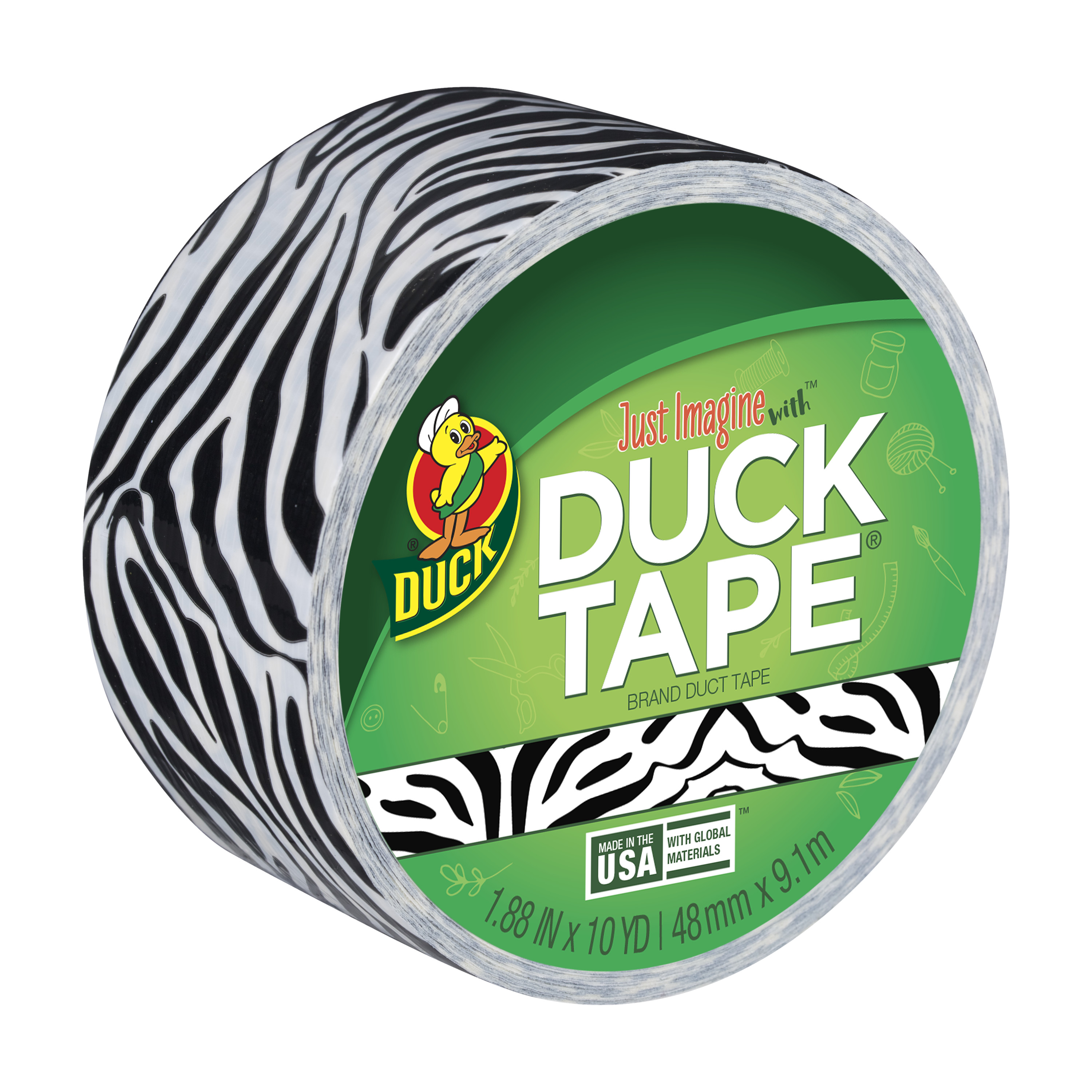 Detail Zebra Duck Tape Nomer 2