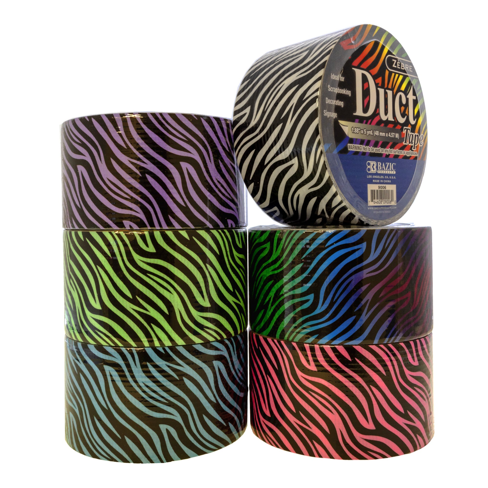 Detail Zebra Duck Tape Nomer 23