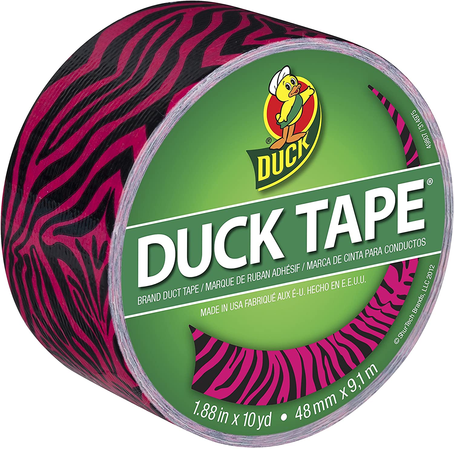 Detail Zebra Duck Tape Nomer 50