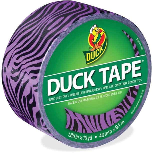 Detail Zebra Duck Tape Nomer 8