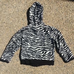 Detail Zebra Hoodie With Ears Nomer 11