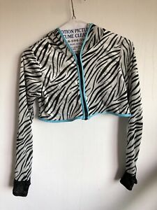 Detail Zebra Hoodie With Ears Nomer 19